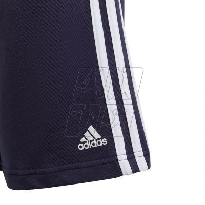 9. Adidas Essentials 3-Stripes Knit Jr Shorts HY4717