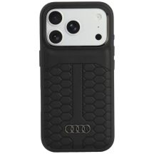 Audi Leather Case MagSafe for iPhone 18 Pro / 17 Pro - Black