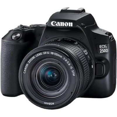 19. Canon EOS 250D camera (3454C002)