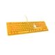10. Ducky One 3 Yellow Gaming Keyboard USB German Yellow