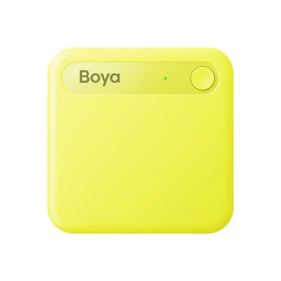 BOYA Notra Neo Voice Recorder with AI Transcription - Yellow