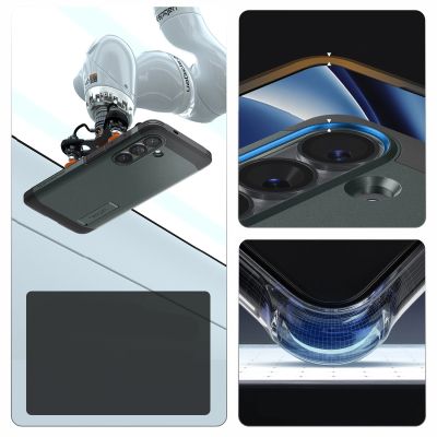 13. Spigen Tough Armor Mag MagSafe Case for Samsung Galaxy S26+ - Green