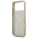 7. Karl Lagerfeld Silicone Karl Sketch & Logo MagSafe Case for iPhone 17 Pro Max - Brown