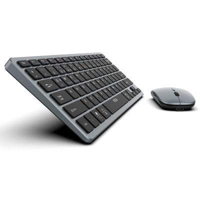 3. Inca IBK-572BT Keyboard Mouse Included RF Wireless + Bluetooth Black
