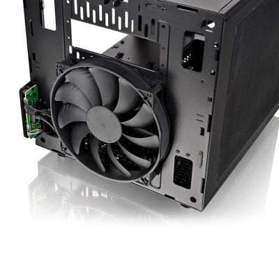 6. Thermaltake Core V21 CA-1D5-00S1WN-00 Case (Micro ATX, Mini ITX; Black)