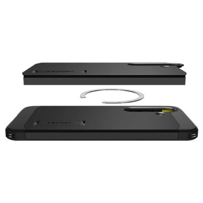 15. Spigen Tough Armor MagSafe case for Samsung Galaxy S25 - black