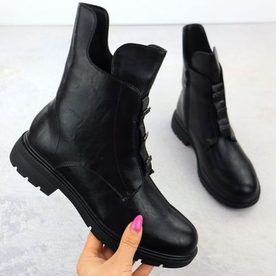2. Jezzi W MR2501-4 JEZ454A insulated ankle boots
