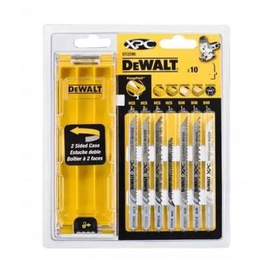 2. DeWALT DT2296-QZ jigsaw, jigsaw blade and circular saw blade Jigsaw blade Metal 10 pcs.