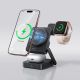 7. Baseus PicoGo AF21 3in1 Qi2.2 35W Wireless Charger with 45W EU Power Adapter and 1m USB-C Cable - Black