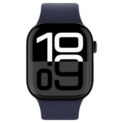 2. Spigen Nano Pop Strap for Apple Watch 40/41/42 mm - Navy Blue/Orange