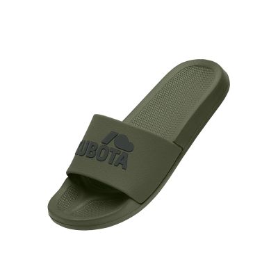 3. Kubota basic khaki pool slippers K0000-101-003-19-1