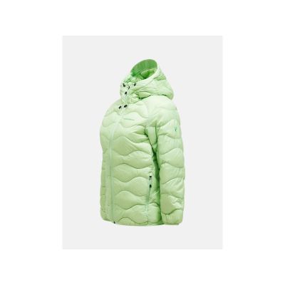 3. PEAK PERFORMANCE Helium Down Hood Jacket Women green