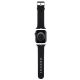 2. Karl Lagerfeld 3D Rubber Karl Head strap for Apple Watch 38/40/41mm - black