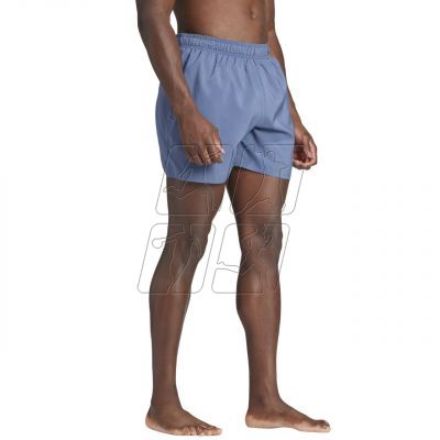 3. adidas Solid CLX Short-Length M IR6221 swimming shorts