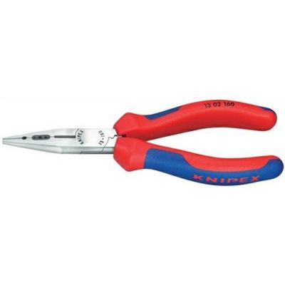 2. Knipex 13 02 160 Multifunction Pliers 1 pack Blue, Red