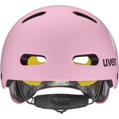 4. UVEX Kid 4 Style MIPS Children's Bike Helmet, Matte Strawberry