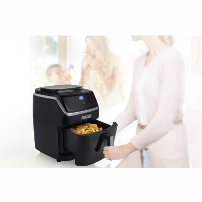 13. Princess 182080 Single 6.5L Standalone 1700W Hot Air Fryer Black