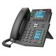 5. Fanvil X4U Black VoIP Phone with 12 Lines LCD and Wi-Fi