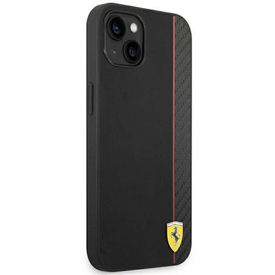 4. Ferrari FEHCP14MAXBK iPhone 14 Plus 6.7" black/black hardcase Carbon