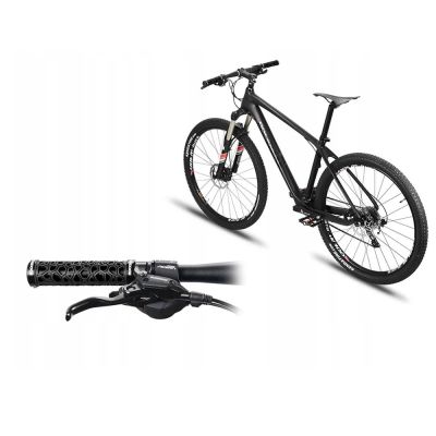 7. Rockbros 2017-14ABK bicycle grips - black