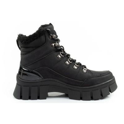 4. Lee Cooper women's winter hiking sports shoes, insulated, black, high