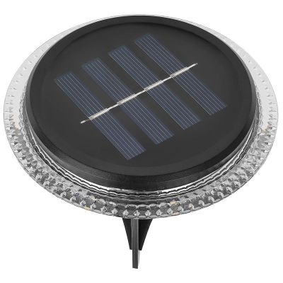 36. SOLAR DISC LAMPS FOR GROUND OR WALL MOUNTING 2 PCS