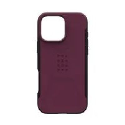 7. UAG Civilian Magsafe - MagSafe compatible protective case for iPhone 16 Pro Max (bordeaux)
