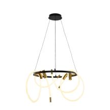 Tigris Coil 4000K Gold LED Pendant Lamp