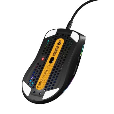 8. Glorious Gaming Model O 2 Mini Gaming Maus RGB - black