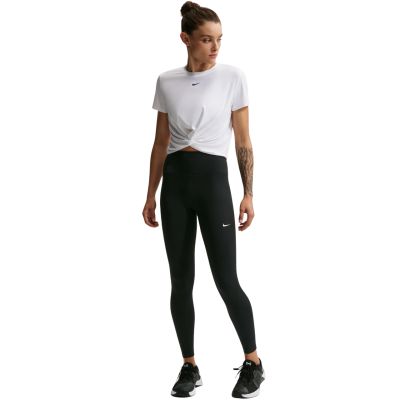 6. Nike One Seamless Front Women's Leggings Black HJ9195 013