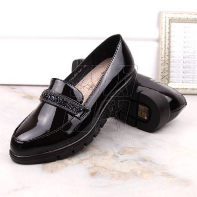 9. Comfortable patent slip-on shoes T.Sokolski W SCA62, black