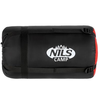 14. NILS CAMP NC2012 sleeping bag black and red