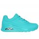 Women’s Skechers Uno Stand On Air Green Sneakers (73690-TURQ)