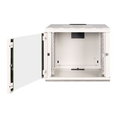 36. Wall-mounted cabinet 19'' 9U Digitus 509x600x600 mm, gray (RAL 7035)