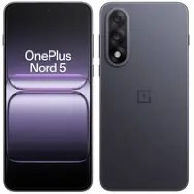 5. OnePlus Nord 5 17.4 cm (6.83") Dual SIM Android 15 5G USB Type-C 8GB 256GB 5200mAh Gray