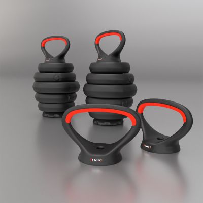 11. 6-in-1 Weight Set HMS SGN120 (Barbell, Dumbbells and Kettlebell) 20 kg