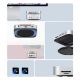 8. Orico MiniLink 9-in-1 Docking Station with M.2 SSD Hard Drive Bay - Silver