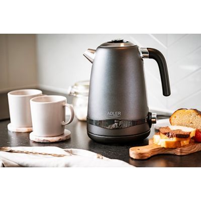 6. ADLER AD 1295g electric kettle, gray