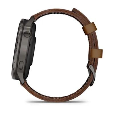 18. Garmin Venu 4 3.56 cm (1.4") AMOLED 45 mm Digital 454 x 454 px Touchscreen Black Wi-Fi GPS