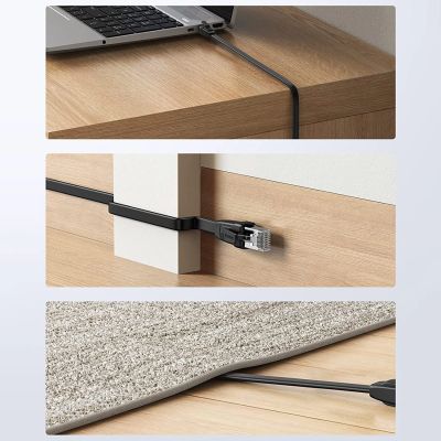 3. Ugreen NW102 50176 flat LAN Ethernet cable Cat. 6 5m - black