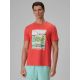 Men's regular printed T-shirt 4F 4FRSS26TTSHM4304-63S