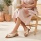 8. Beige women's sandals Filippo DS7923