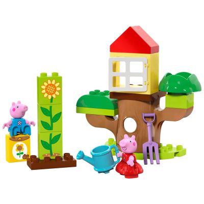 4. LEGO Peppa Pig 10431 Peppa Pig's Garden and Treehouse