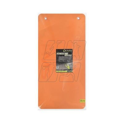 4. Club fitness mat with holes HMS Premium MFK01 Orange-Black