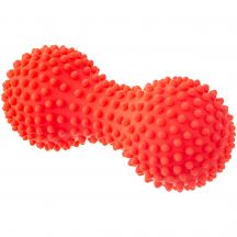 Roller for massage and rehabilitation Tullo duoball 15.5 cm red 446