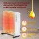16. Extralink NY-25W1 2500W electric oil radiator, 11 fins