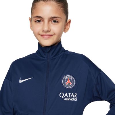 7. Nike PSG Dri-Fit Academy Pro Kids Tracksuit Navy Blue FQ0063 411