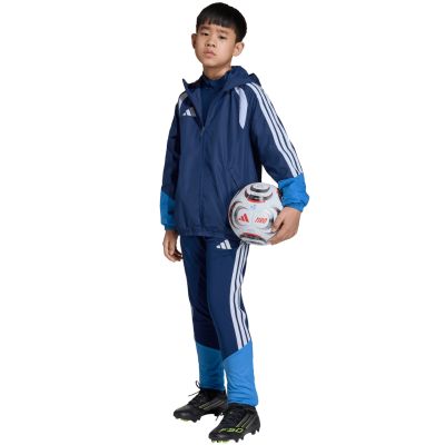 14. adidas Tiro 26 Competition All Weather Kids Jacket Blue JL7300