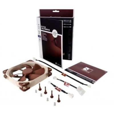 4. NOCTUA 140mm SSO2 fan, AAO Frame from 9.1 dBA