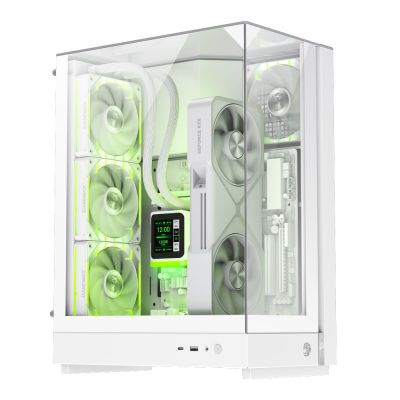 GameMax T20 WH Midi Tower White